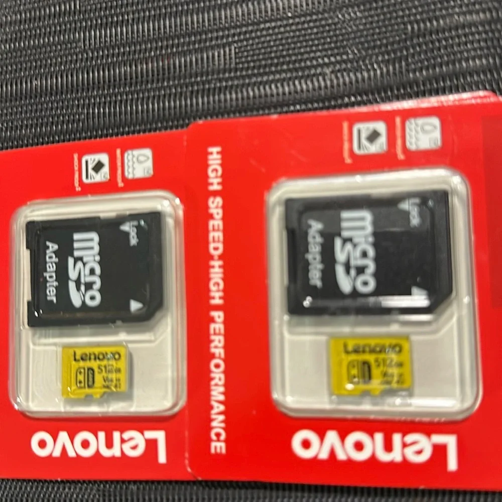 Lenovo Game Memory Micro sd Cards 512 gb 2 pcs